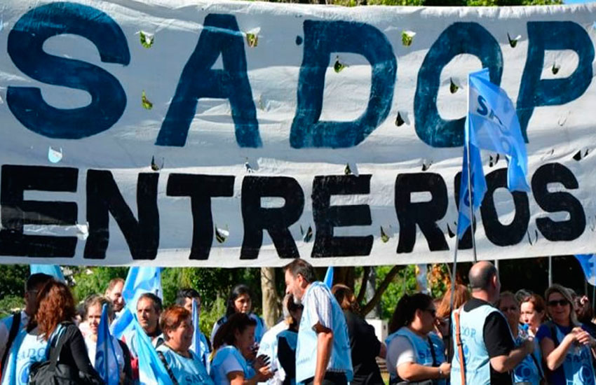 Paritaria: Sadop rechazó la oferta del Gobierno e instó sostener el diálogo y la negociación