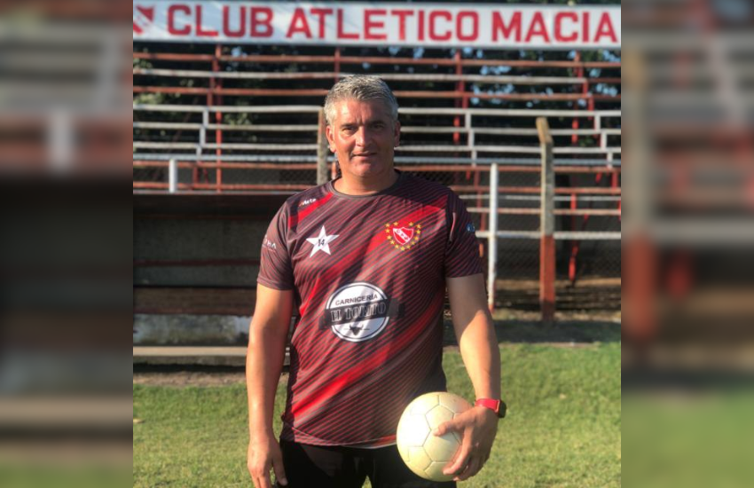Andrés Izaguirre, DT de Atlético Maciá: “Tenemos un plantel con mezcla de experiencia y juventud”