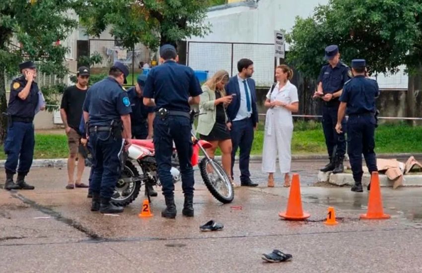 Trágico siniestro vial: motociclista murió tras ser chocado por colectivo en Concordia